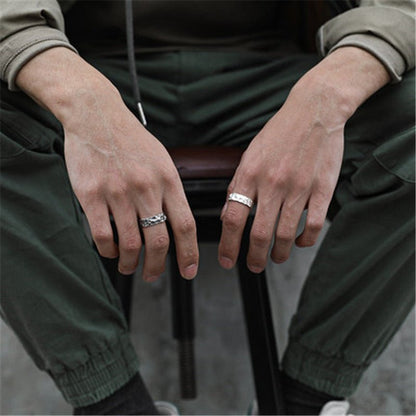 Kare - The Nevermore Norse Vikings Ring for Men – Unique Gothic Jewelry by Nevermore Lifestyle & Tech | Adjustable opening Retro