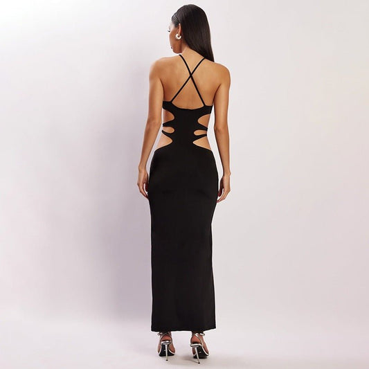 Kreeli Temple - Black Slim - Fit Dress by The Nevermore – Unique Dresses by Nevermore Lifestyle & Tech | L Black