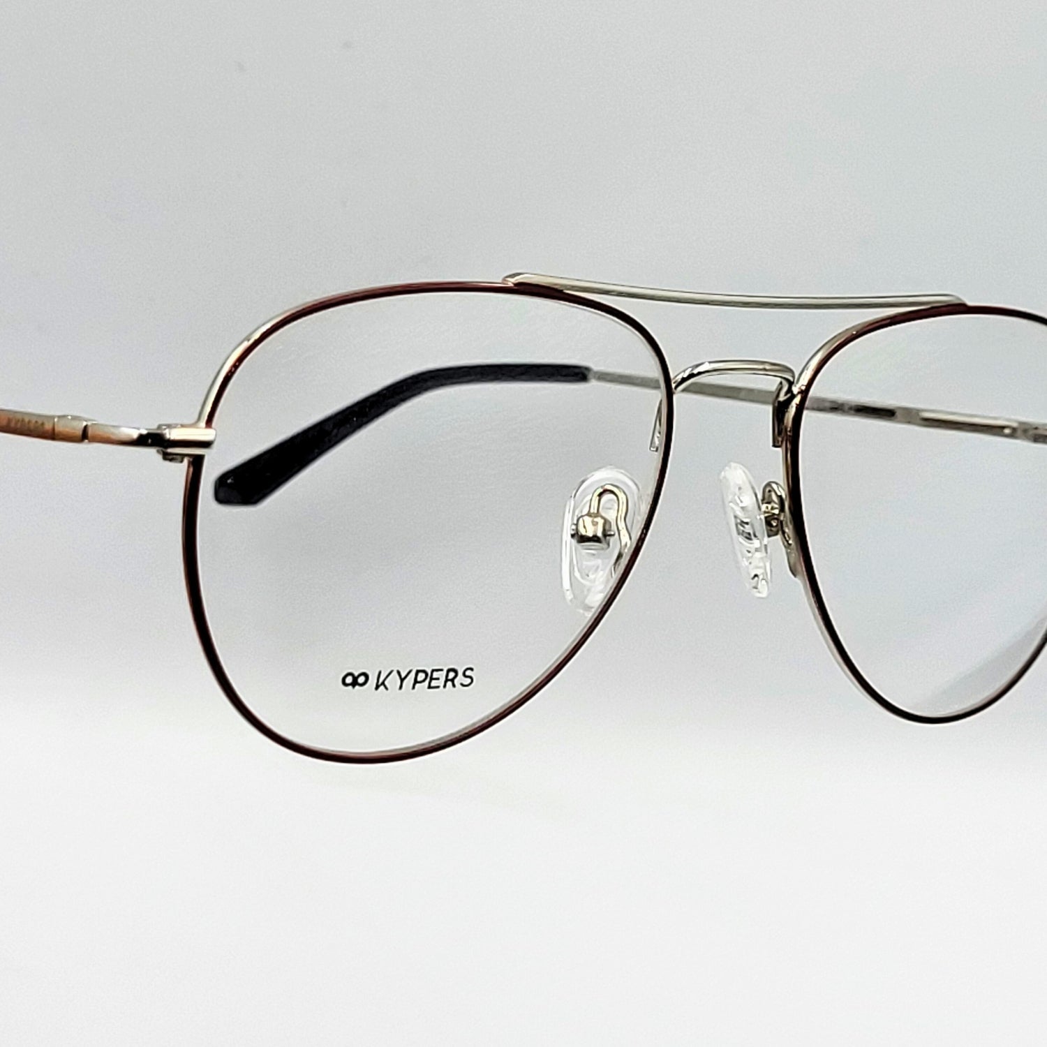 Kypers ALEIX - Dark Red Aviator Eyeglasses by The Nevermore – Unique Eyeglasses by Nevermore Lifestyle & Tech |