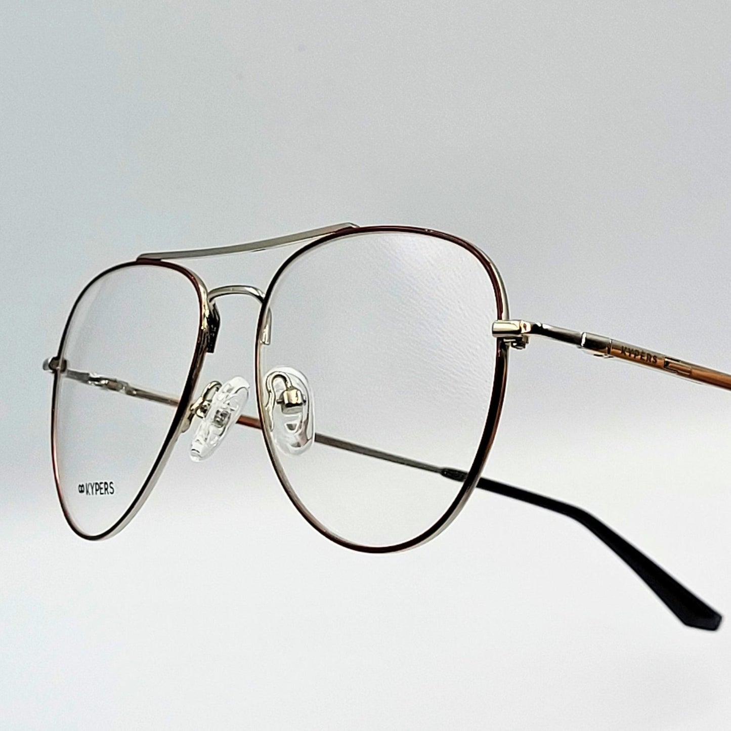 Kypers ALEIX - Dark Red Aviator Eyeglasses by The Nevermore – Unique Eyeglasses by Nevermore Lifestyle & Tech |