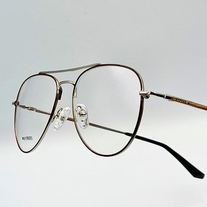 Kypers ALEIX - Dark Red Aviator Eyeglasses by The Nevermore – Unique Eyeglasses by Nevermore Lifestyle & Tech |