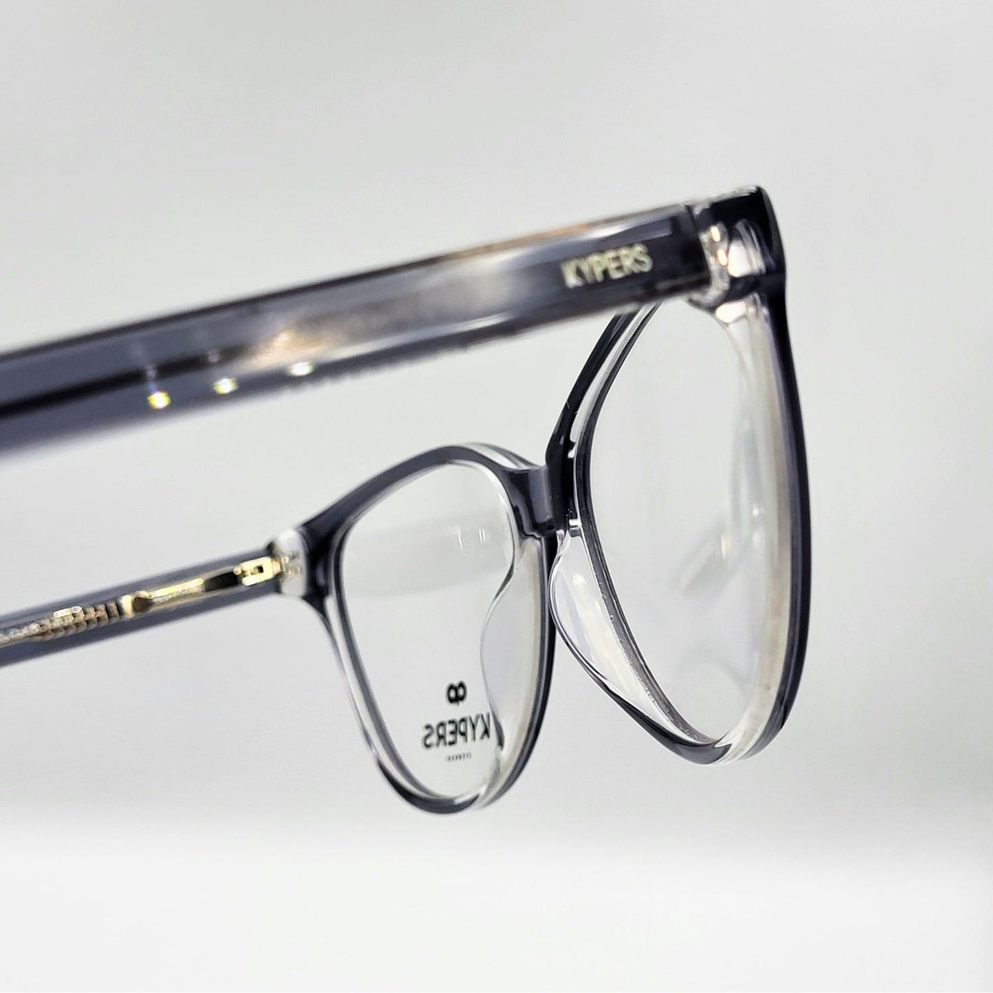 Kypers BIBIANA - Grey Eyeglasses by The Nevermore – Unique Eyeglasses by Nevermore Lifestyle & Tech |