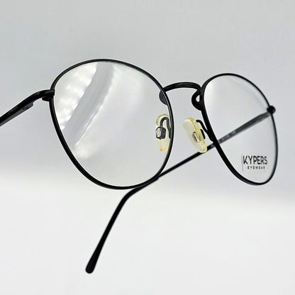 Kypers BLAI - Black Round Eyeglasses by The Nevermore – Unique Eyeglasses by Nevermore Lifestyle & Tech |