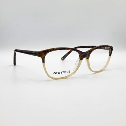 Kypers BRENDA - Brown Beige Eyeglasses by The Nevermore – Unique Eyeglasses by Nevermore Lifestyle & Tech |