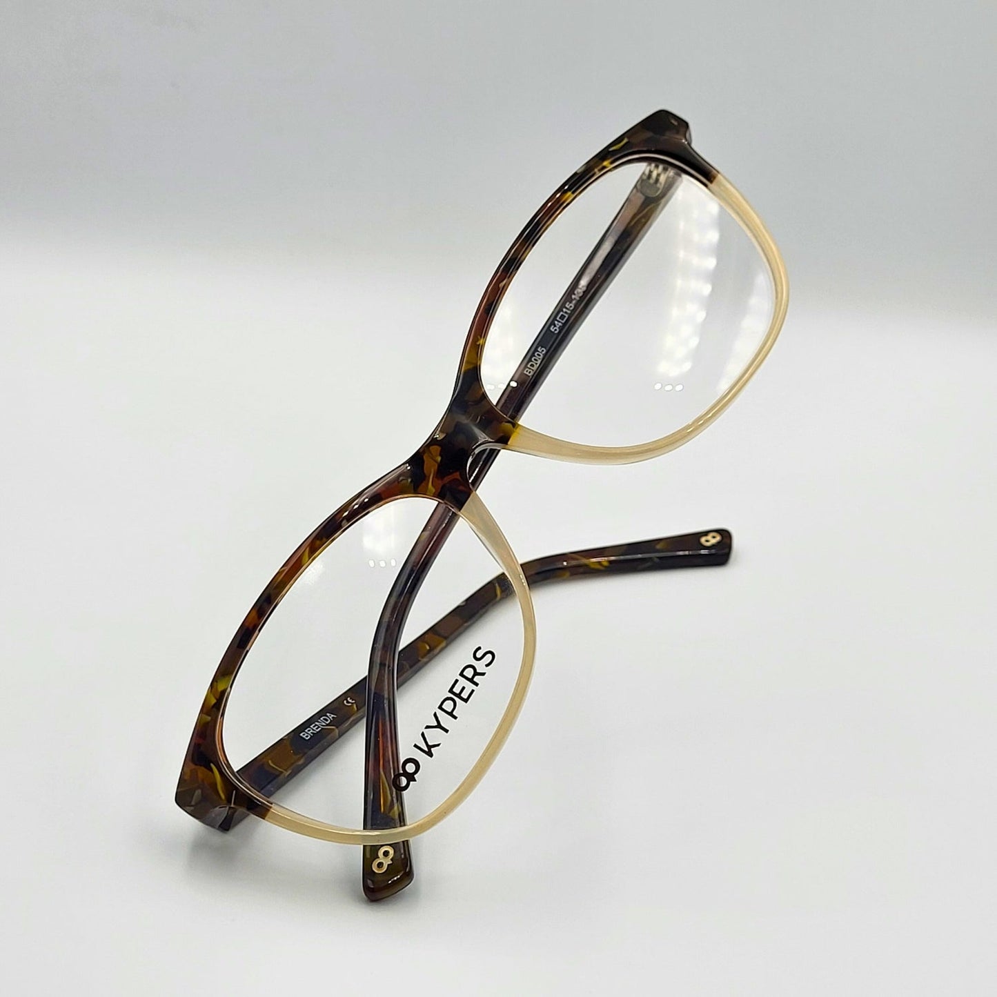Kypers BRENDA - Brown Beige Eyeglasses by The Nevermore – Unique Eyeglasses by Nevermore Lifestyle & Tech |