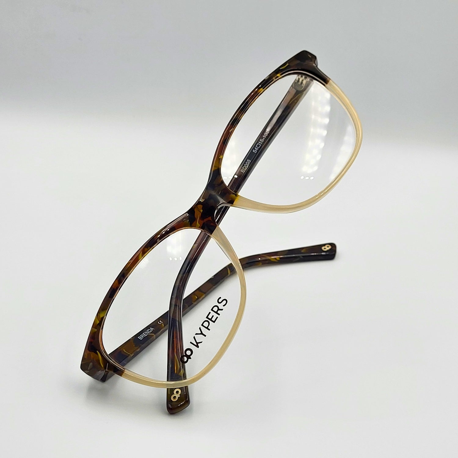 Kypers BRENDA - Brown Beige Eyeglasses by The Nevermore – Unique Eyeglasses by Nevermore Lifestyle & Tech |