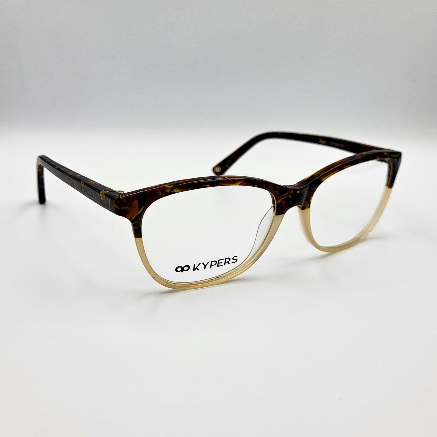 Kypers BRENDA - Brown Beige Eyeglasses by The Nevermore – Unique Eyeglasses by Nevermore Lifestyle & Tech |