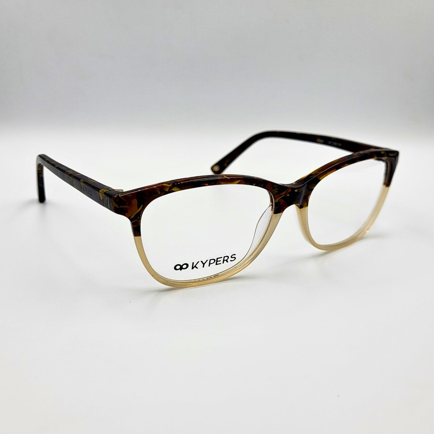 Kypers BRENDA - Brown Beige Eyeglasses by The Nevermore – Unique Eyeglasses by Nevermore Lifestyle & Tech |