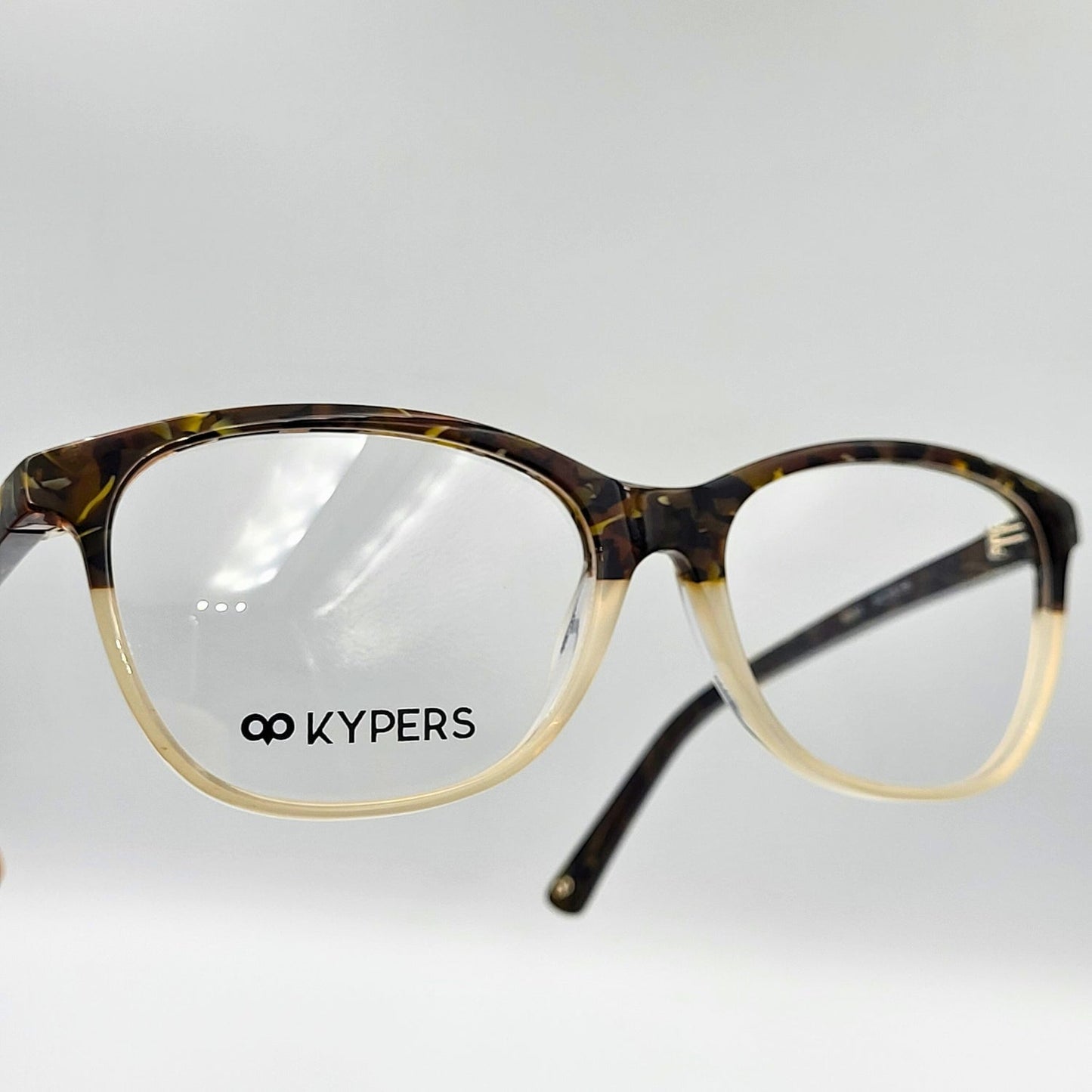 Kypers BRENDA - Brown Beige Eyeglasses by The Nevermore – Unique Eyeglasses by Nevermore Lifestyle & Tech |