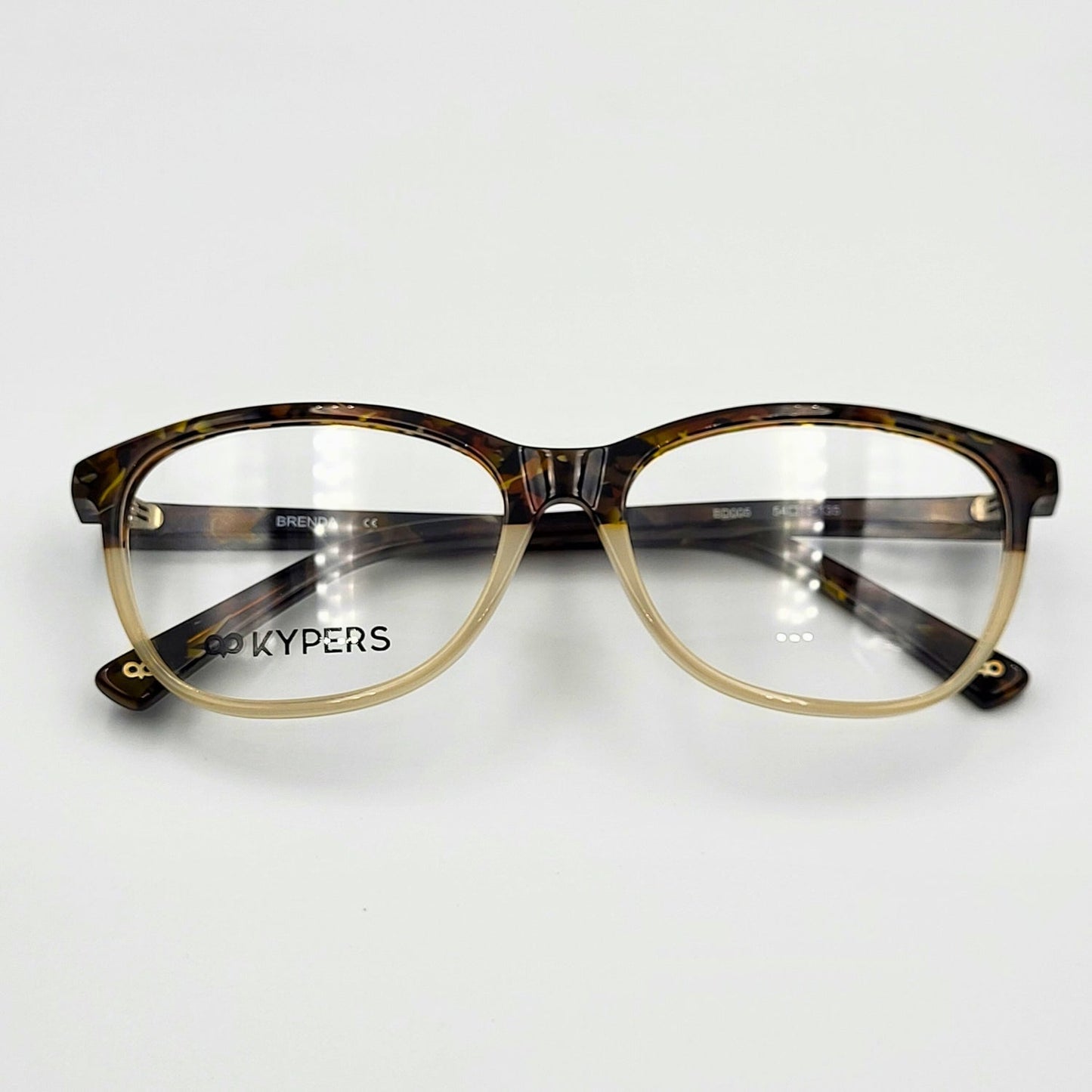 Kypers BRENDA - Brown Beige Eyeglasses by The Nevermore – Unique Eyeglasses by Nevermore Lifestyle & Tech |