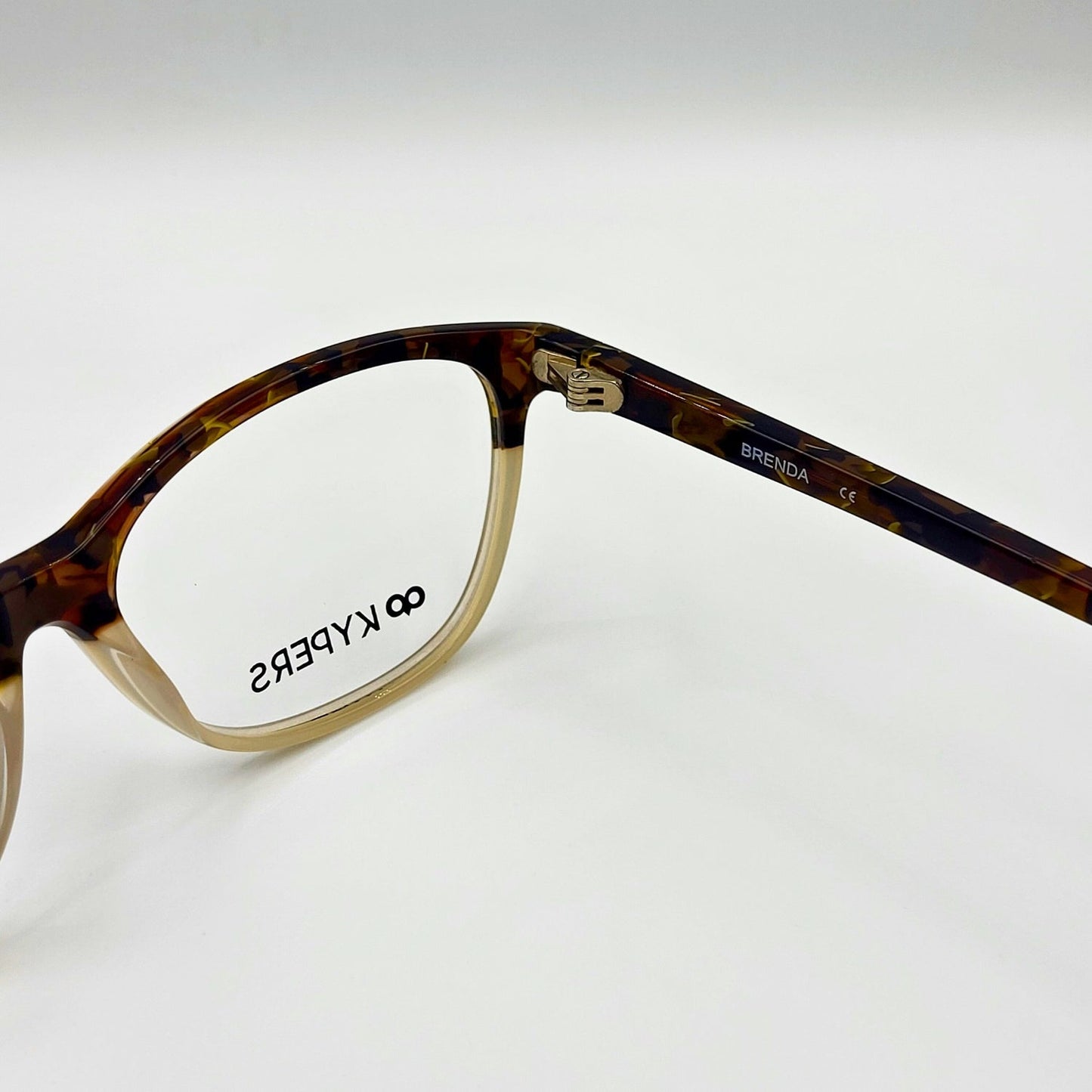 Kypers BRENDA - Brown Beige Eyeglasses by The Nevermore – Unique Eyeglasses by Nevermore Lifestyle & Tech |