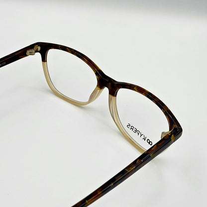 Kypers BRENDA - Brown Beige Eyeglasses by The Nevermore – Unique Eyeglasses by Nevermore Lifestyle & Tech |