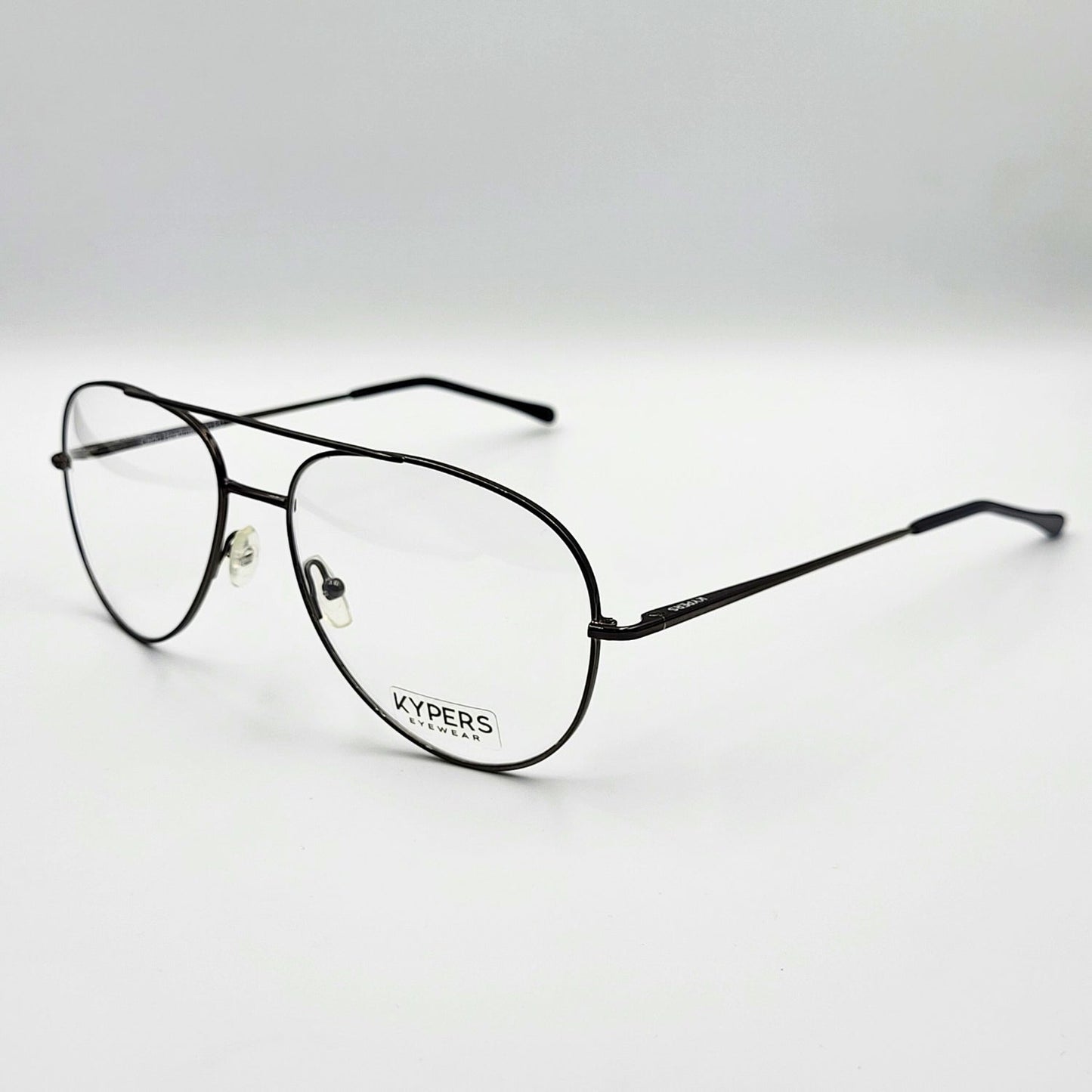 Kypers CARLOS - Charcoal Gray Aviator Eyeglasses by The Nevermore – Unique Eyeglasses by Nevermore Lifestyle & Tech |