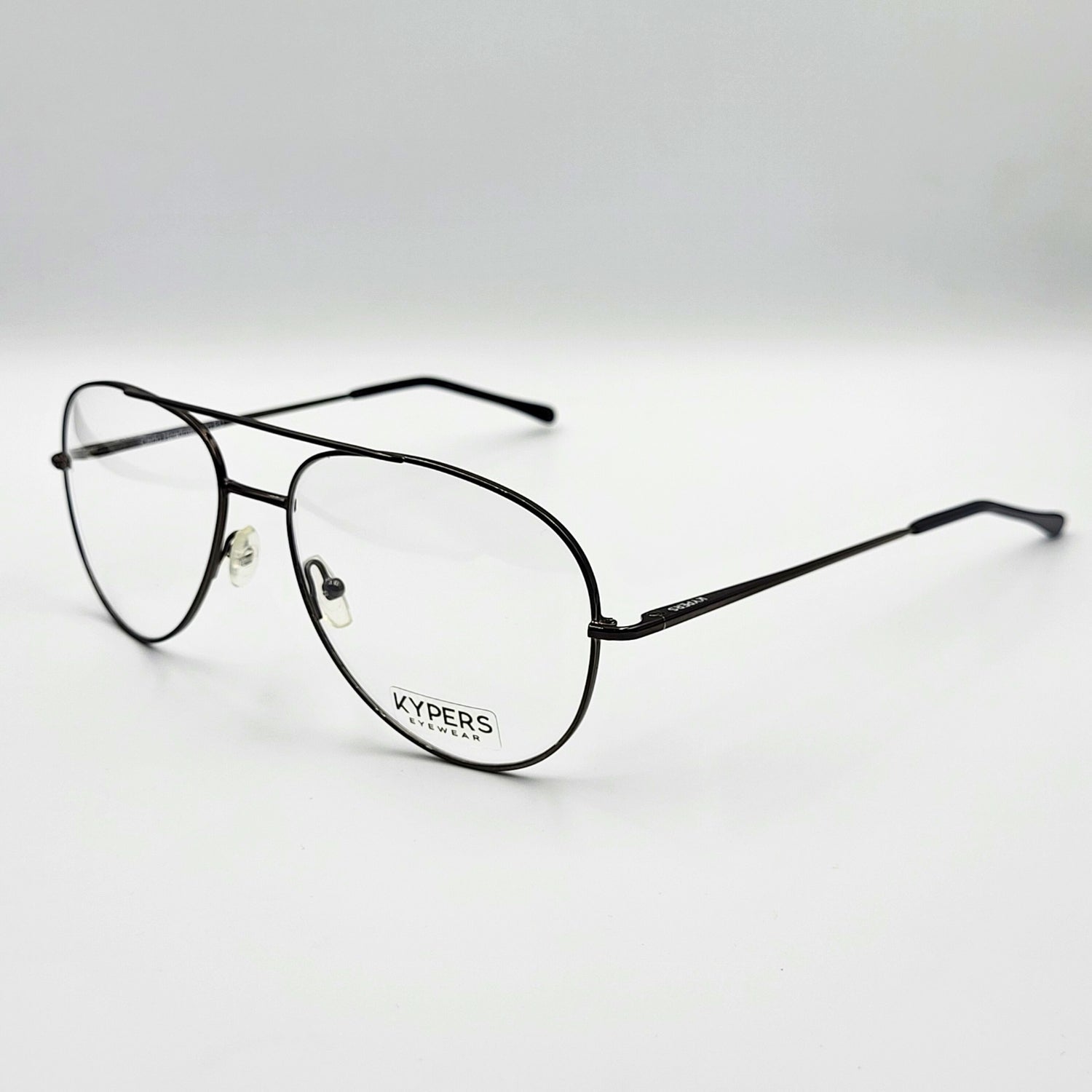 Kypers CARLOS - Charcoal Gray Aviator Eyeglasses by The Nevermore – Unique Eyeglasses by Nevermore Lifestyle & Tech |