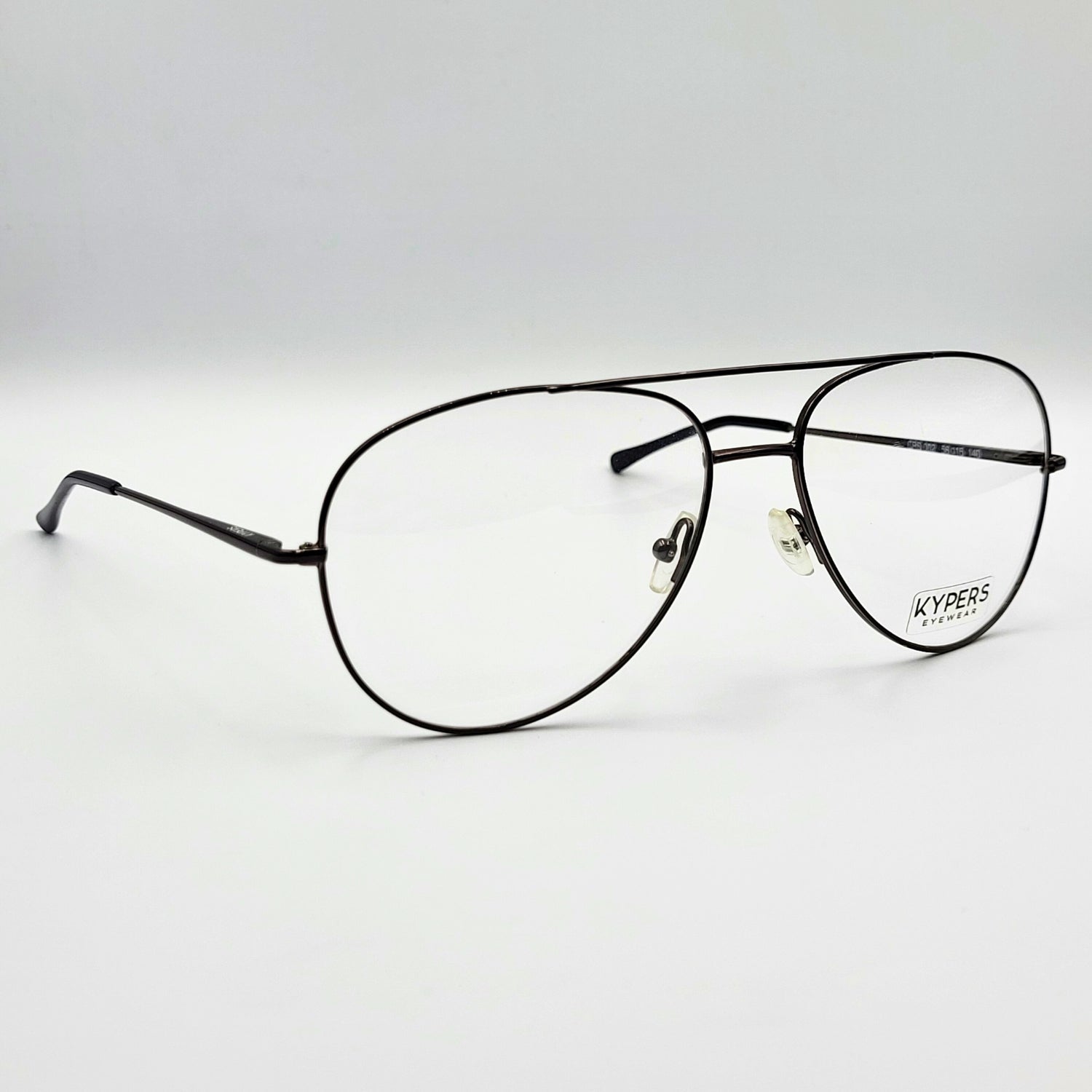 Kypers CARLOS - Charcoal Gray Aviator Eyeglasses by The Nevermore – Unique Eyeglasses by Nevermore Lifestyle & Tech |