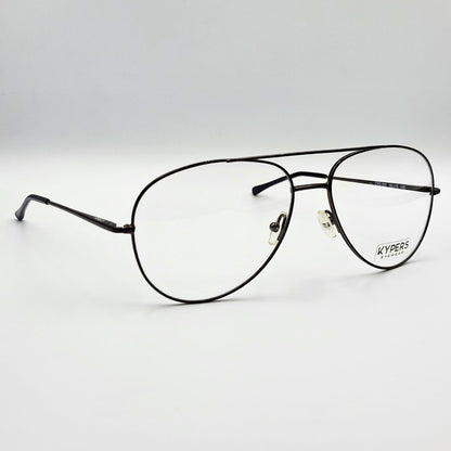 Kypers CARLOS - Charcoal Gray Aviator Eyeglasses by The Nevermore – Unique Eyeglasses by Nevermore Lifestyle & Tech |