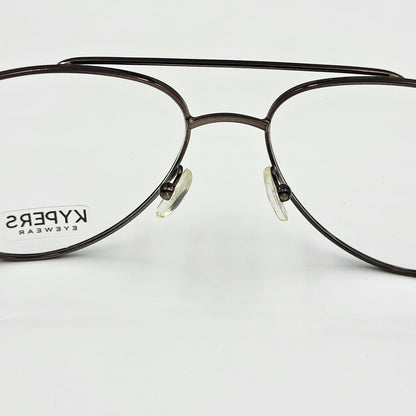 Kypers CARLOS - Charcoal Gray Aviator Eyeglasses by The Nevermore – Unique Eyeglasses by Nevermore Lifestyle & Tech |