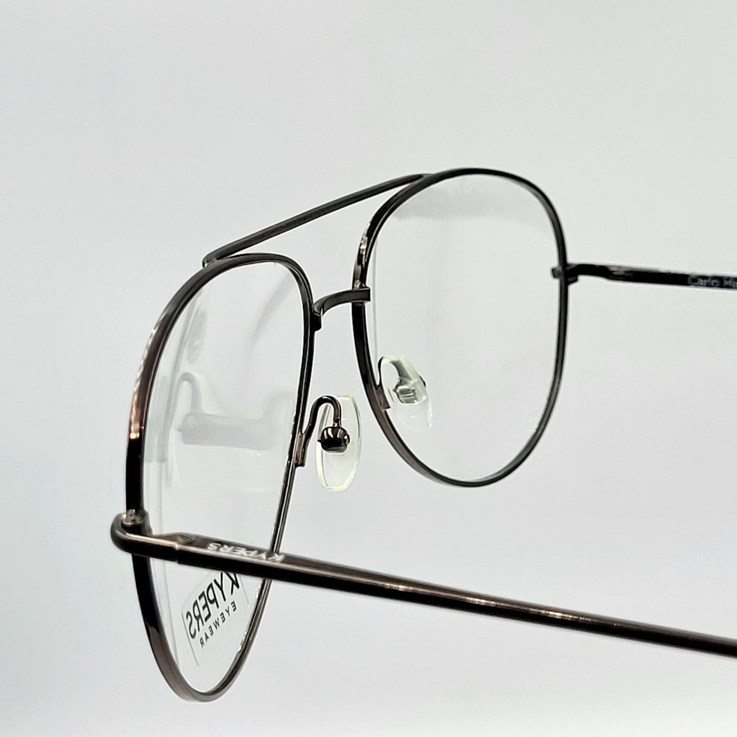 Kypers CARLOS - Charcoal Gray Aviator Eyeglasses by The Nevermore – Unique Eyeglasses by Nevermore Lifestyle & Tech |