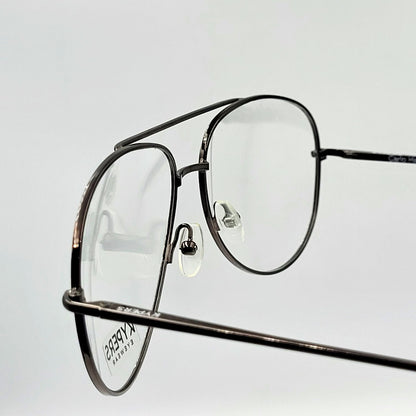 Kypers CARLOS - Charcoal Gray Aviator Eyeglasses by The Nevermore – Unique Eyeglasses by Nevermore Lifestyle & Tech |
