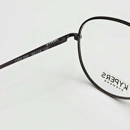 Kypers CARLOS - Charcoal Gray Aviator Eyeglasses by The Nevermore – Unique Eyeglasses by Nevermore Lifestyle & Tech |