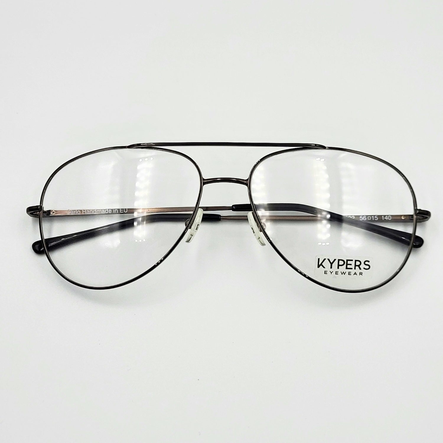 Kypers CARLOS - Charcoal Gray Aviator Eyeglasses by The Nevermore – Unique Eyeglasses by Nevermore Lifestyle & Tech |
