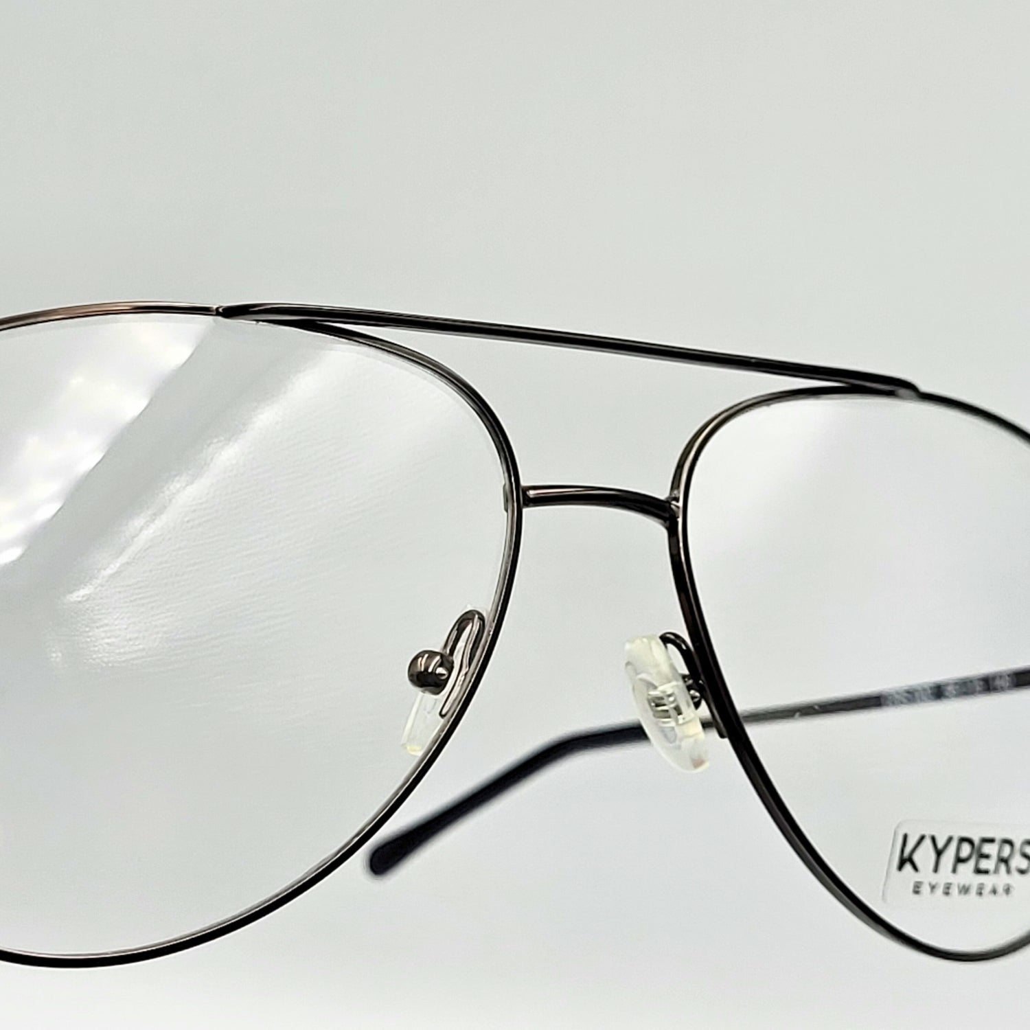 Kypers CARLOS - Charcoal Gray Aviator Eyeglasses by The Nevermore – Unique Eyeglasses by Nevermore Lifestyle & Tech |