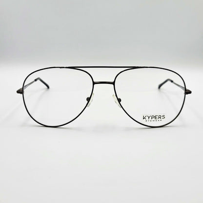 Kypers CARLOS - Charcoal Gray Aviator Eyeglasses by The Nevermore – Unique Eyeglasses by Nevermore Lifestyle & Tech |