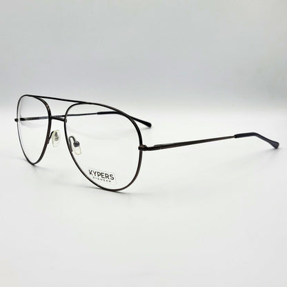 Kypers CARLOS - Charcoal Gray Aviator Eyeglasses by The Nevermore – Unique Eyeglasses by Nevermore Lifestyle & Tech |