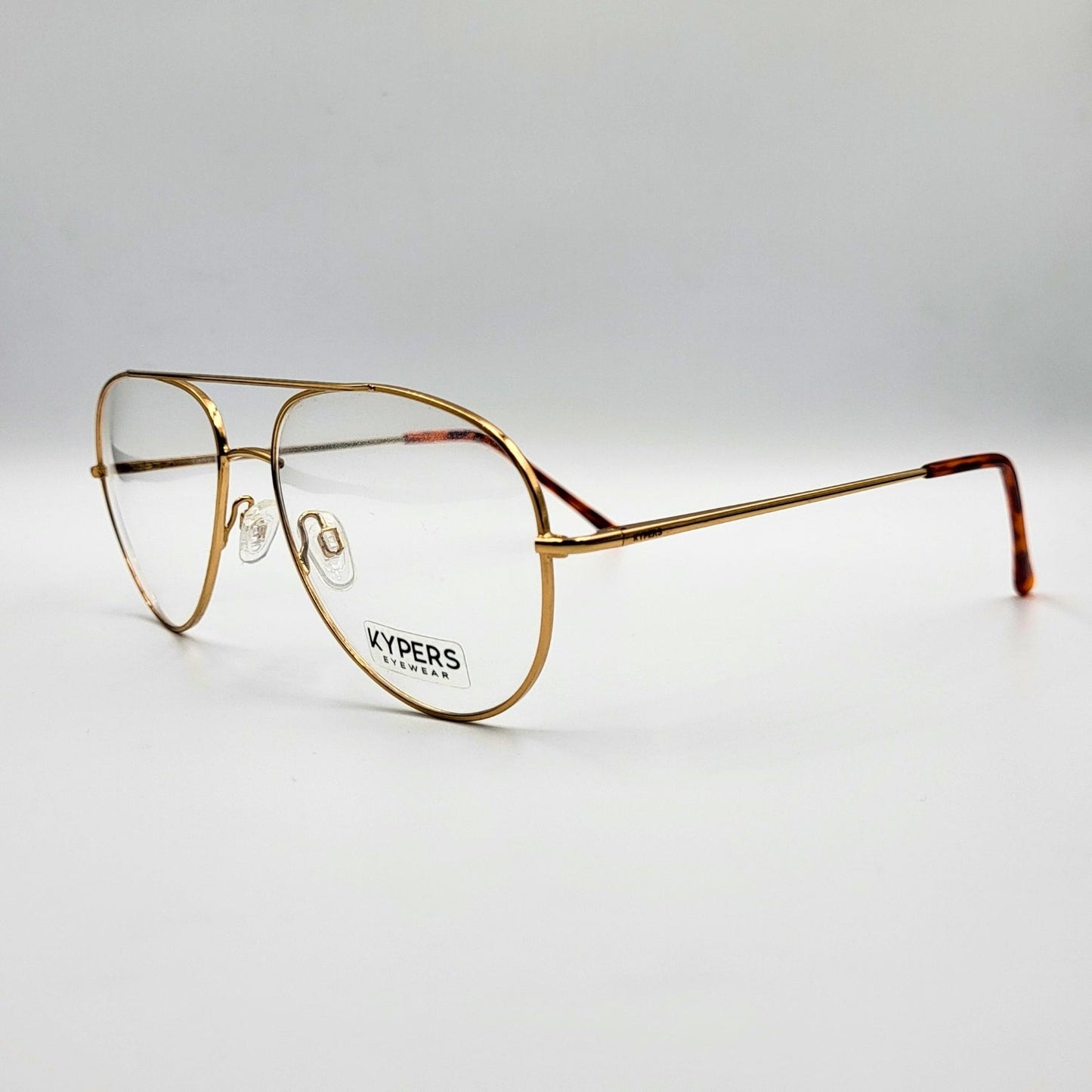Kypers CARLOS - Gold Aviator Eyeglasses by The Nevermore – Unique Eyeglasses by Nevermore Lifestyle & Tech |