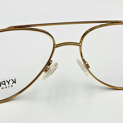 Kypers CARLOS - Gold Aviator Eyeglasses by The Nevermore – Unique Eyeglasses by Nevermore Lifestyle & Tech |