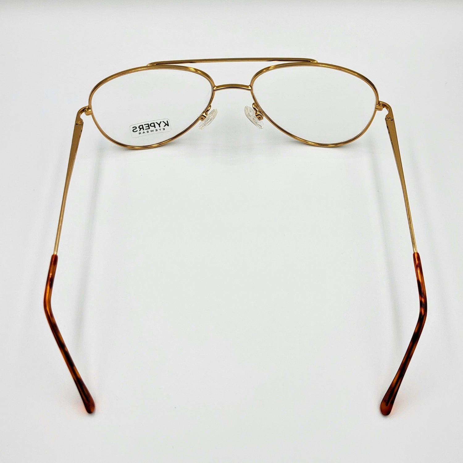 Kypers CARLOS - Gold Aviator Eyeglasses by The Nevermore – Unique Eyeglasses by Nevermore Lifestyle & Tech |