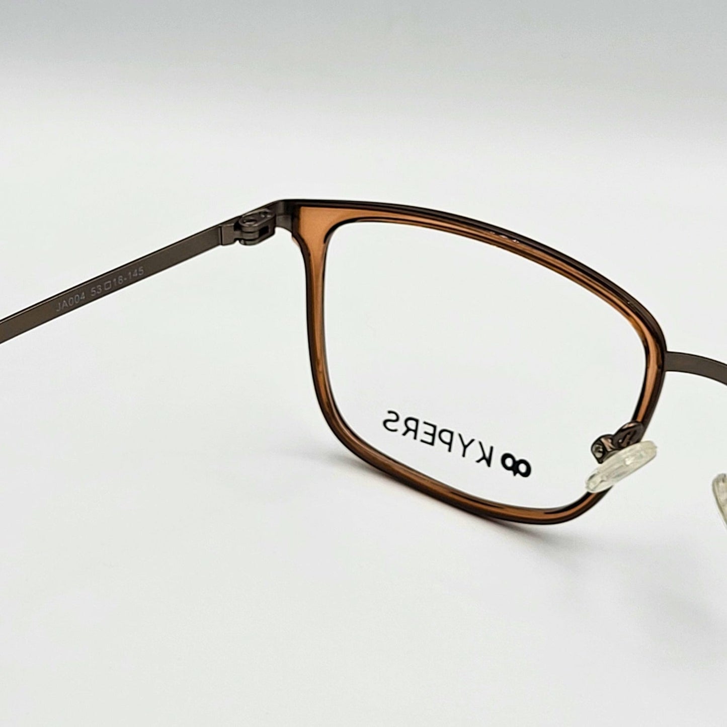 Kypers JAVI - Honey Brown Eyeglasses by The Nevermore – Unique Eyeglasses by Nevermore Lifestyle & Tech |