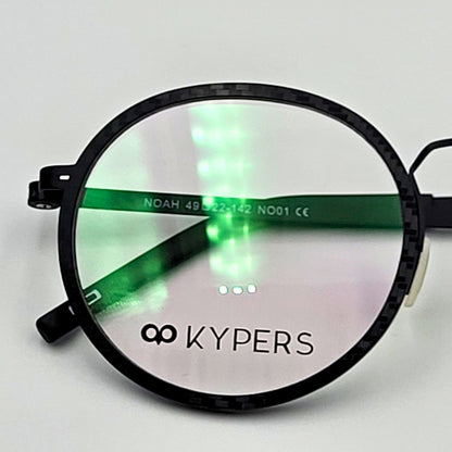Kypers NOAH - Black Titanium Eyeglasses by The Nevermore – Unique Eyeglasses by Nevermore Lifestyle & Tech |