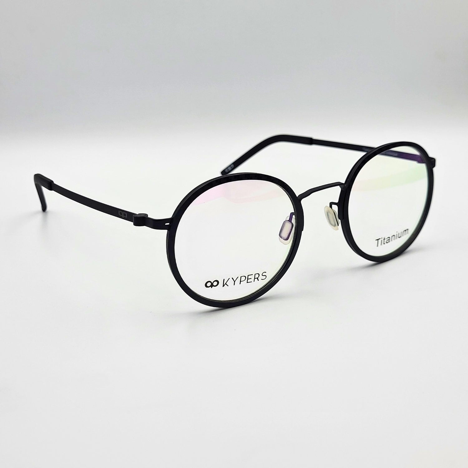 Kypers NOAH - Black Titanium Eyeglasses by The Nevermore – Unique Eyeglasses by Nevermore Lifestyle & Tech |