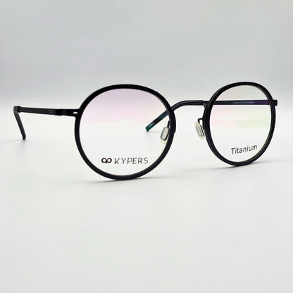Kypers NOAH - Black Titanium Eyeglasses by The Nevermore – Unique Eyeglasses by Nevermore Lifestyle & Tech |