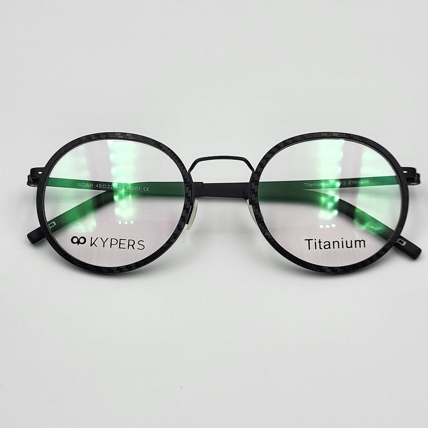 Kypers NOAH - Black Titanium Eyeglasses by The Nevermore – Unique Eyeglasses by Nevermore Lifestyle & Tech |