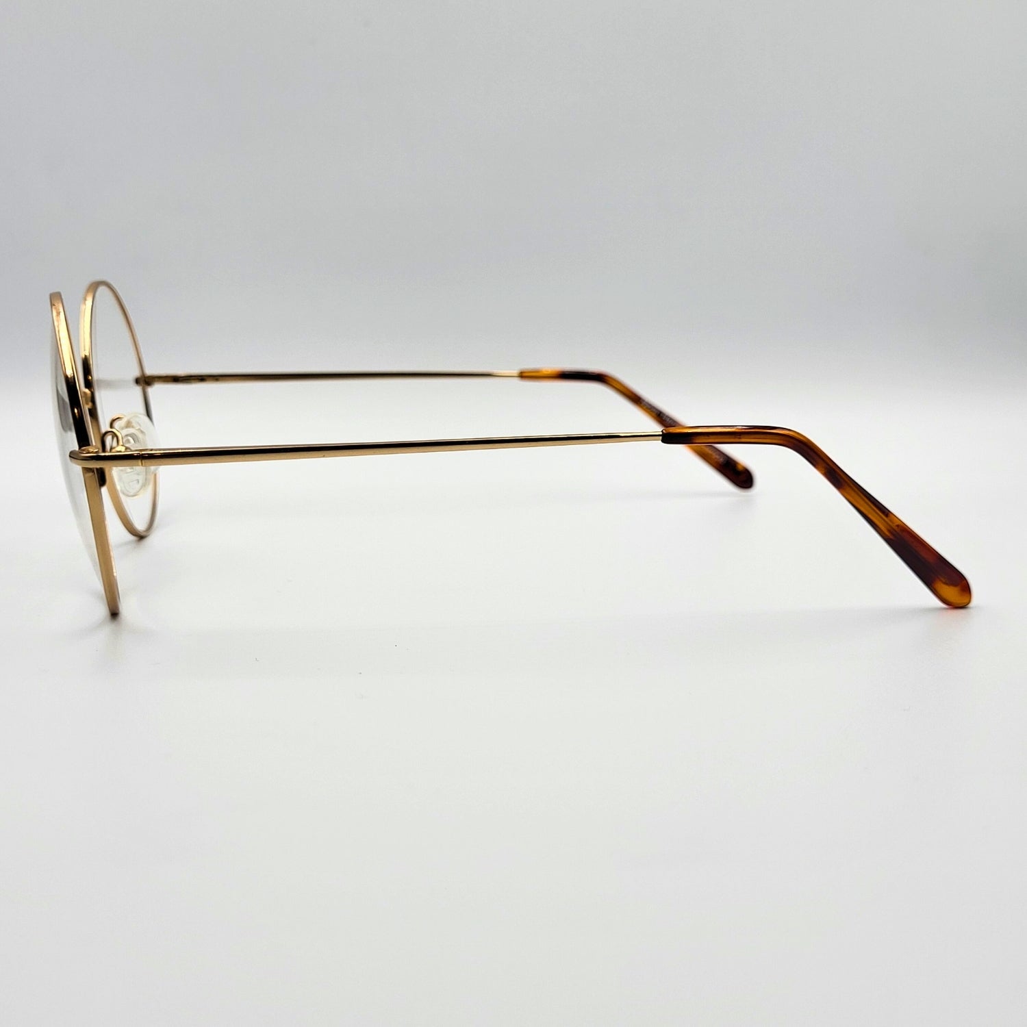 Kypers NORA - Gold Round Eyeglasses by The Nevermore – Unique Eyeglasses by Nevermore Lifestyle & Tech |
