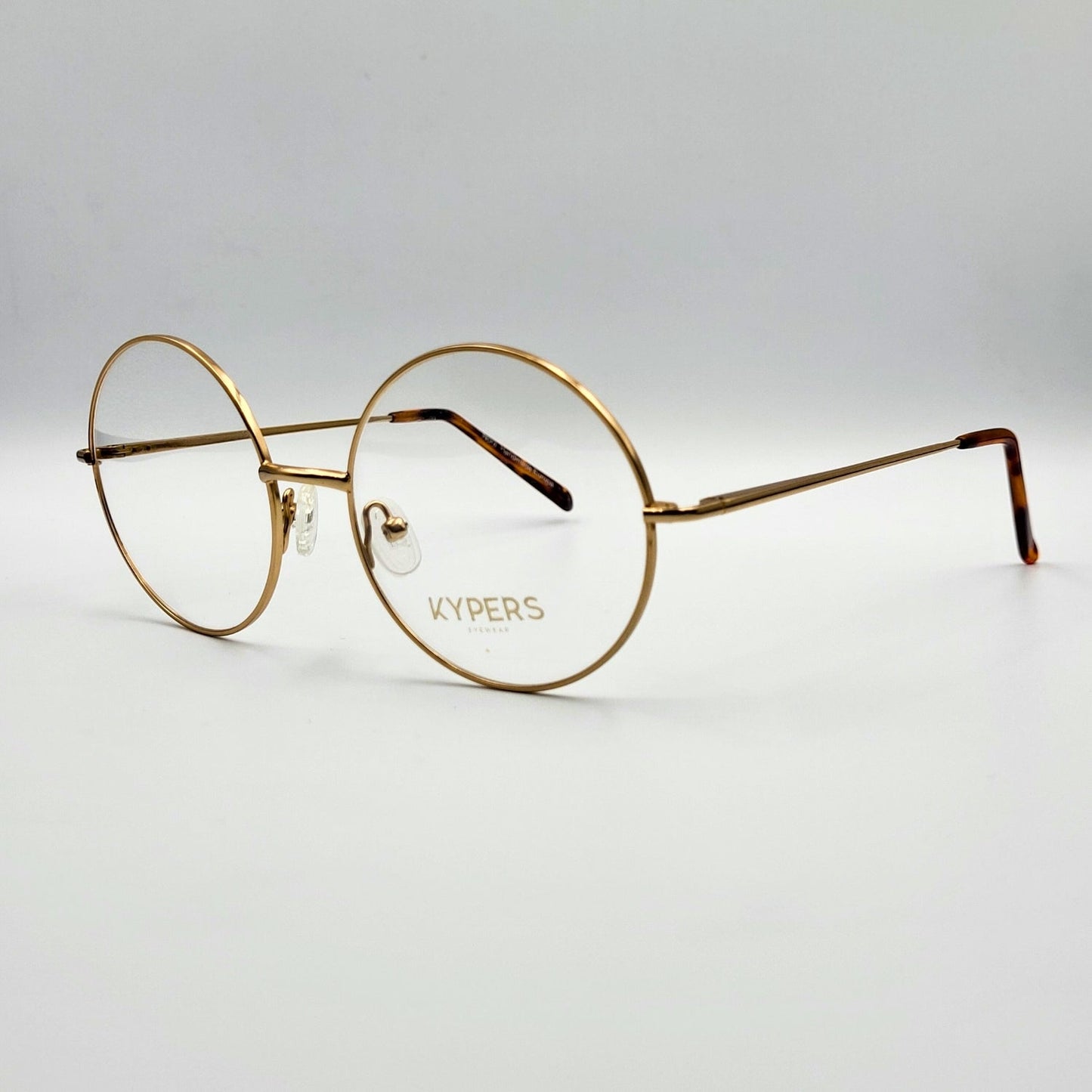 Kypers NORA - Gold Round Eyeglasses by The Nevermore – Unique Eyeglasses by Nevermore Lifestyle & Tech |
