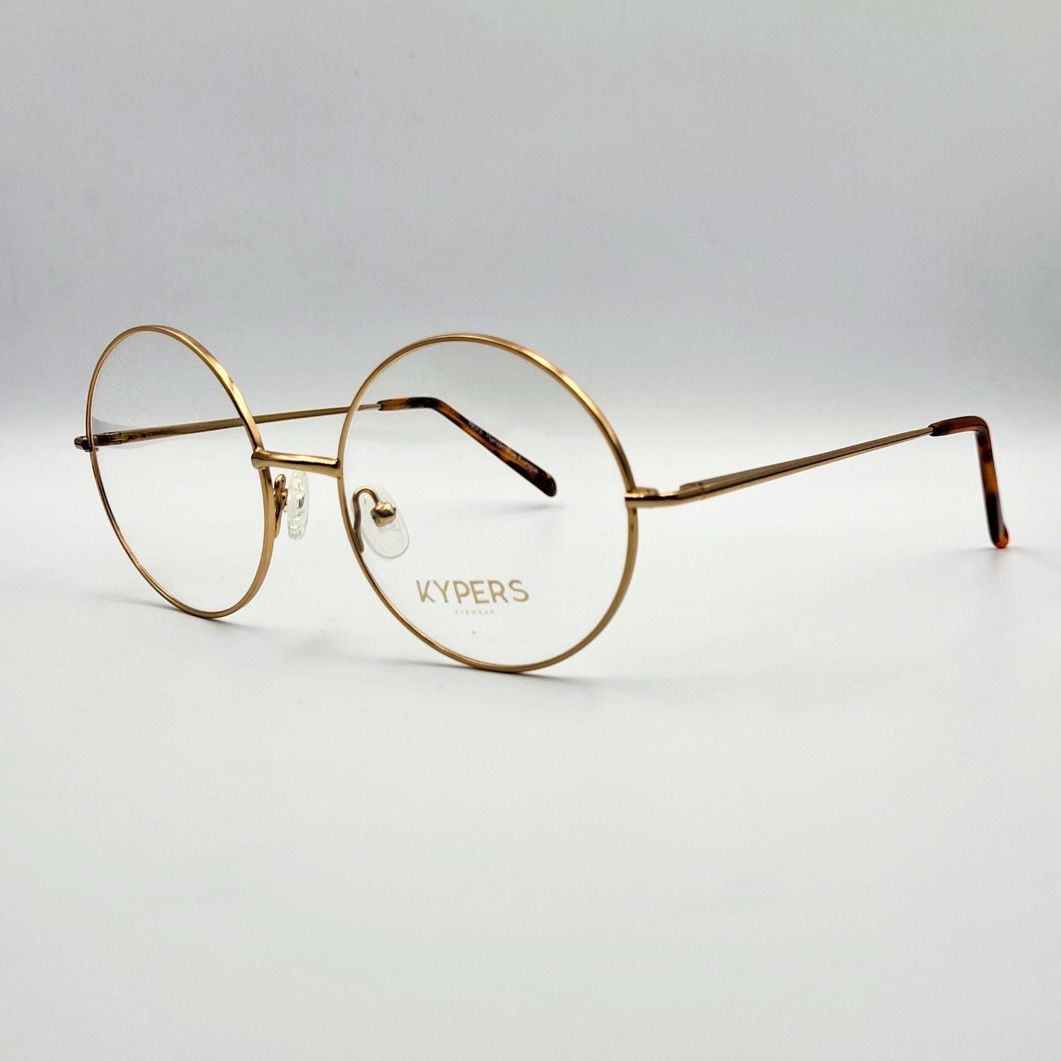 Kypers NORA - Gold Round Eyeglasses by The Nevermore – Unique Eyeglasses by Nevermore Lifestyle & Tech |