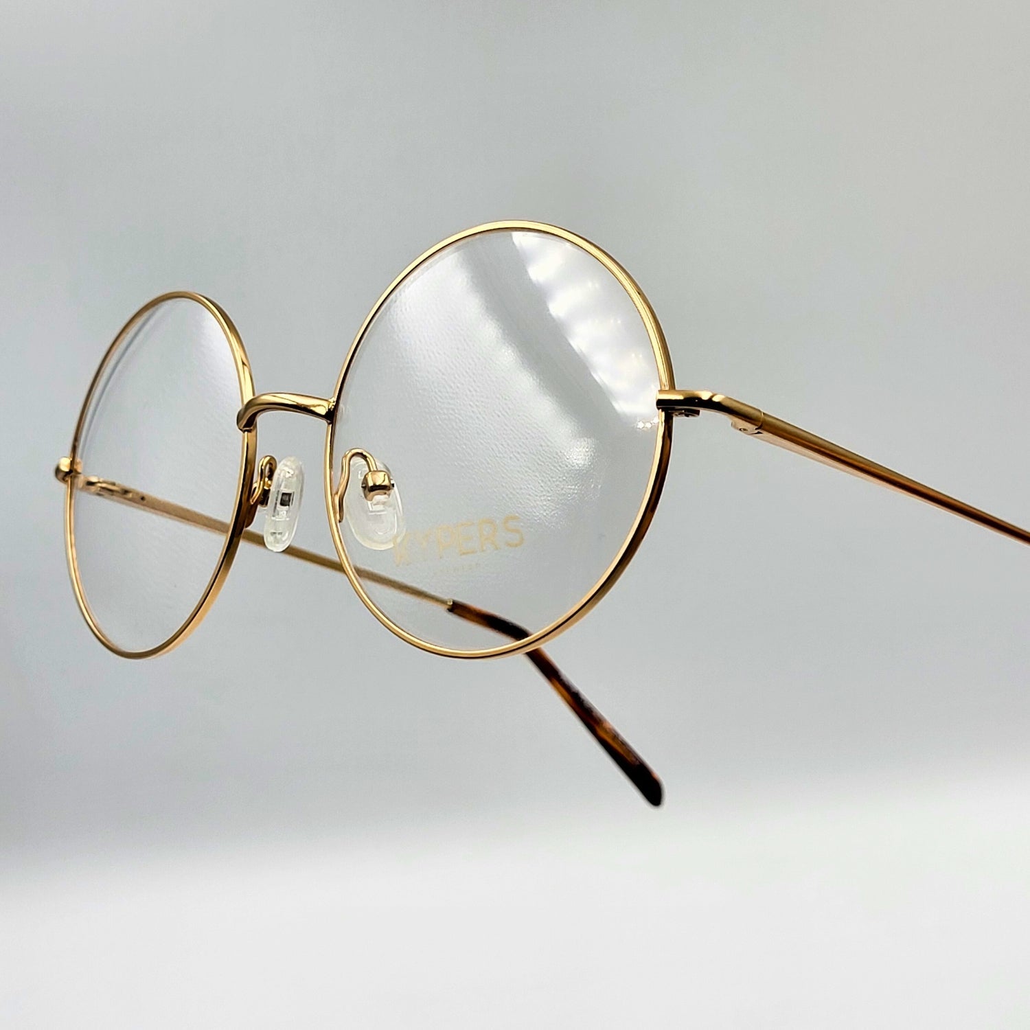 Kypers NORA - Gold Round Eyeglasses by The Nevermore – Unique Eyeglasses by Nevermore Lifestyle & Tech |