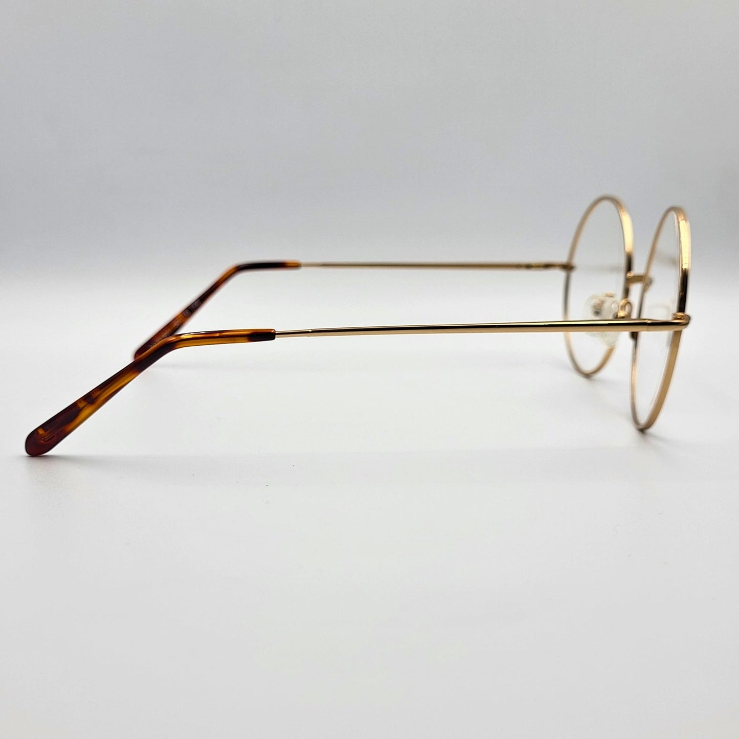 Kypers NORA - Gold Round Eyeglasses by The Nevermore – Unique Eyeglasses by Nevermore Lifestyle & Tech |