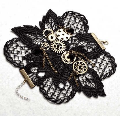 Lace and Gear - The Nevermore Steampunk Bracelet – Unique Steampunk Accessories by Nevermore Lifestyle & Tech | default