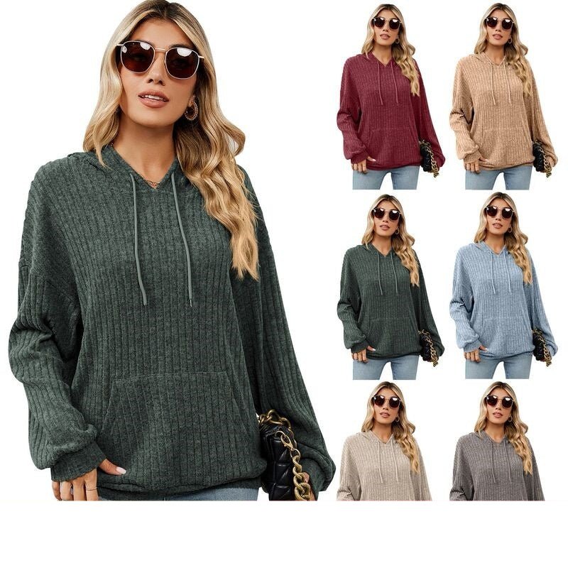 Laid back Luxe - The Nevermore Women's Knitted Sweater With Hooded – Unique Pullover by Nevermore Lifestyle & Tech | 2XL Camel