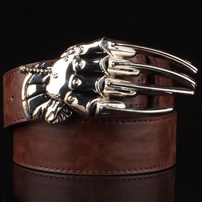 Lark Crypt - The Nevermore Gothic Belt Skull Claws – Unique Gothic Fasfion by Nevermore Lifestyle & Tech | 6 brown