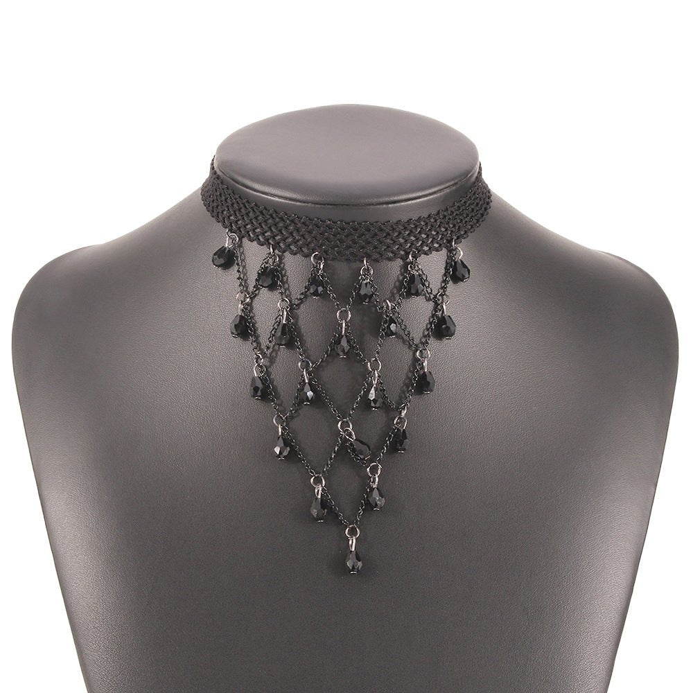 Lark Water - Gothic Lace Choker Necklace by The Nevermore – Unique Gothic Jewelry by Nevermore Lifestyle & Tech | D
