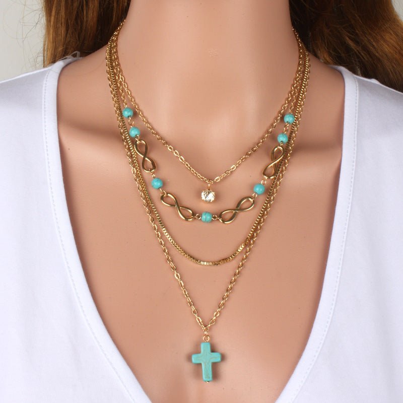 Layered Necklace - Solstice Tide by The Nevermore – Unique Pendants - Necklaces by The Nevermore |