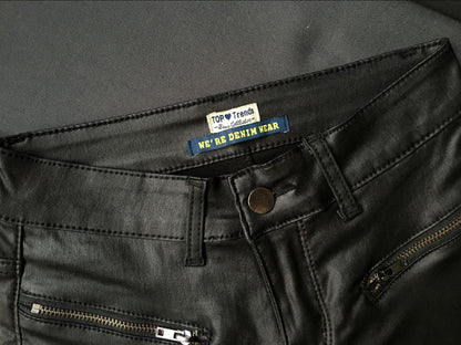 Leather Pants - The Nevermore Pants – Unique Fashion for Women by Nevermore Lifestyle & Tech | 34 Black