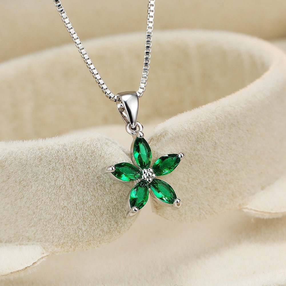 Lilaccheeks - The Nevermore Pendant for Women Necklace – Unique pendants by Nevermore Lifestyle & Tech | Platinum Green