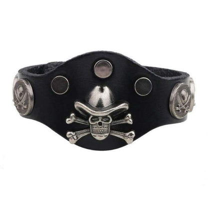 Lost - The Nevermore Gothic Skull Bracelet – Unique Gothic Jewelry by Nevermore Lifestyle & Tech | Black