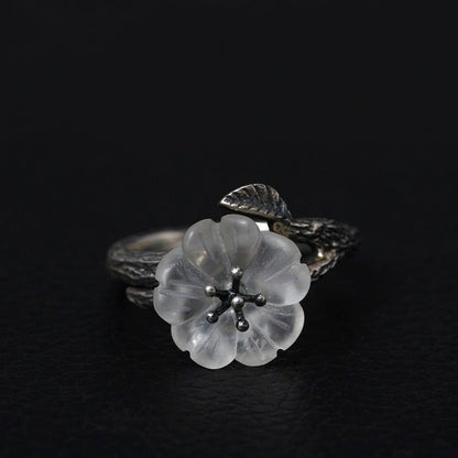 Lovely Flower - The Nevermore Rings 925 Silver – Unique Rings for Women by Nevermore Lifestyle & Tech | Distressed
